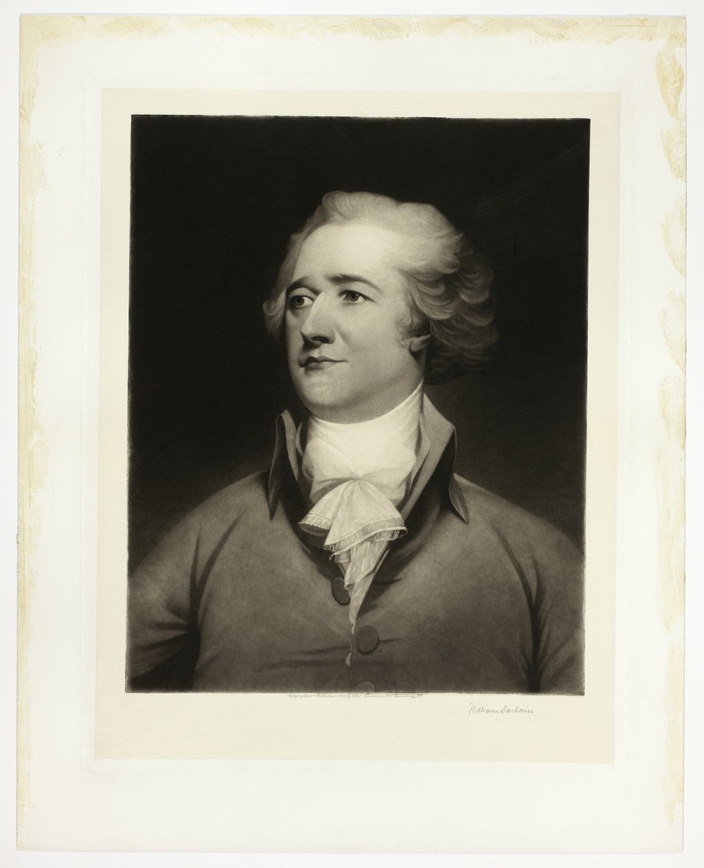 Portrett av Alexander Hamilton av William Sartain