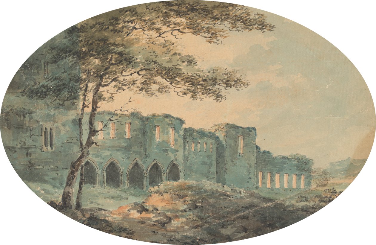Abbey Ruin av William Sawrey Gilpin