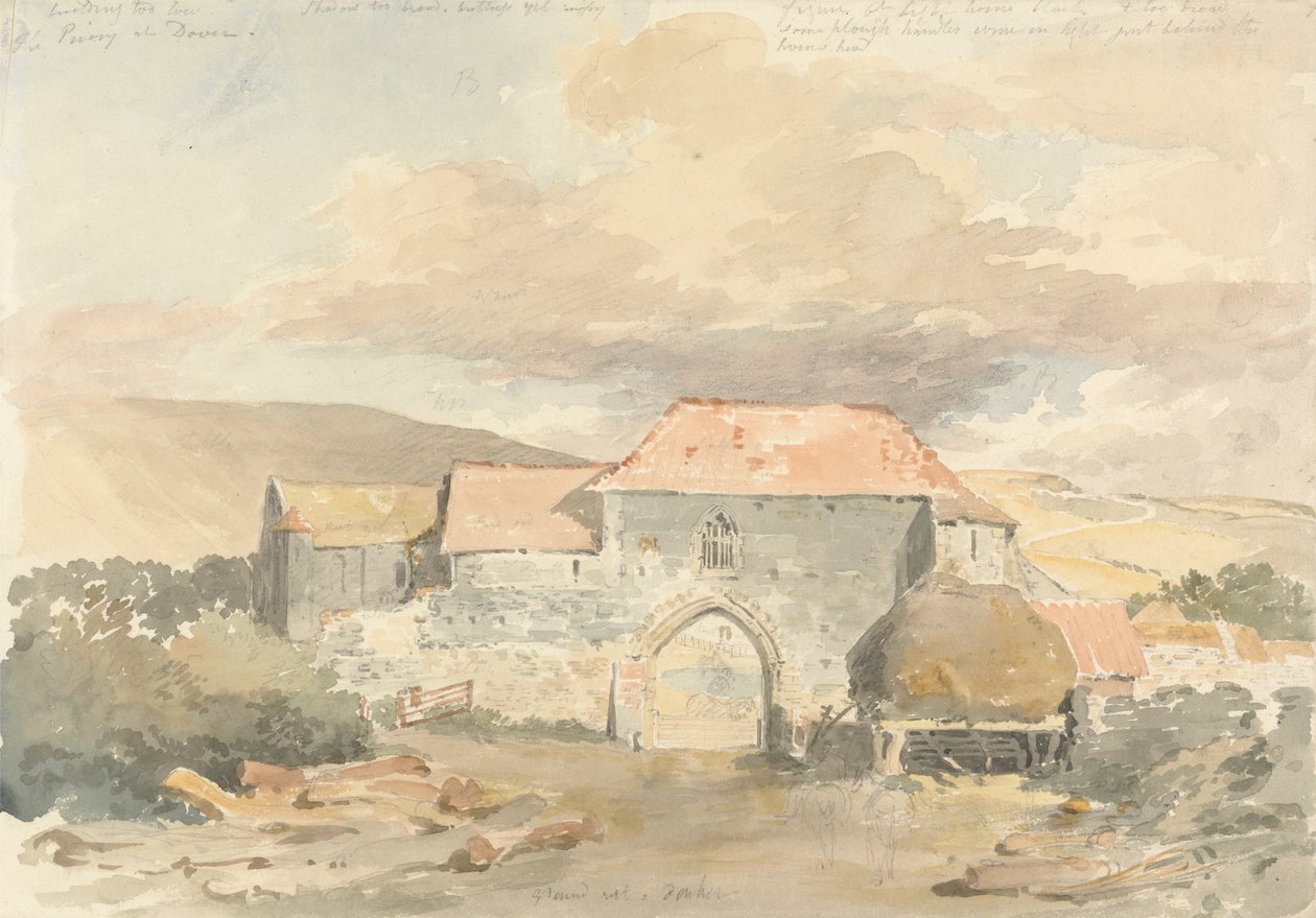Priory i Dover av William Sawrey Gilpin