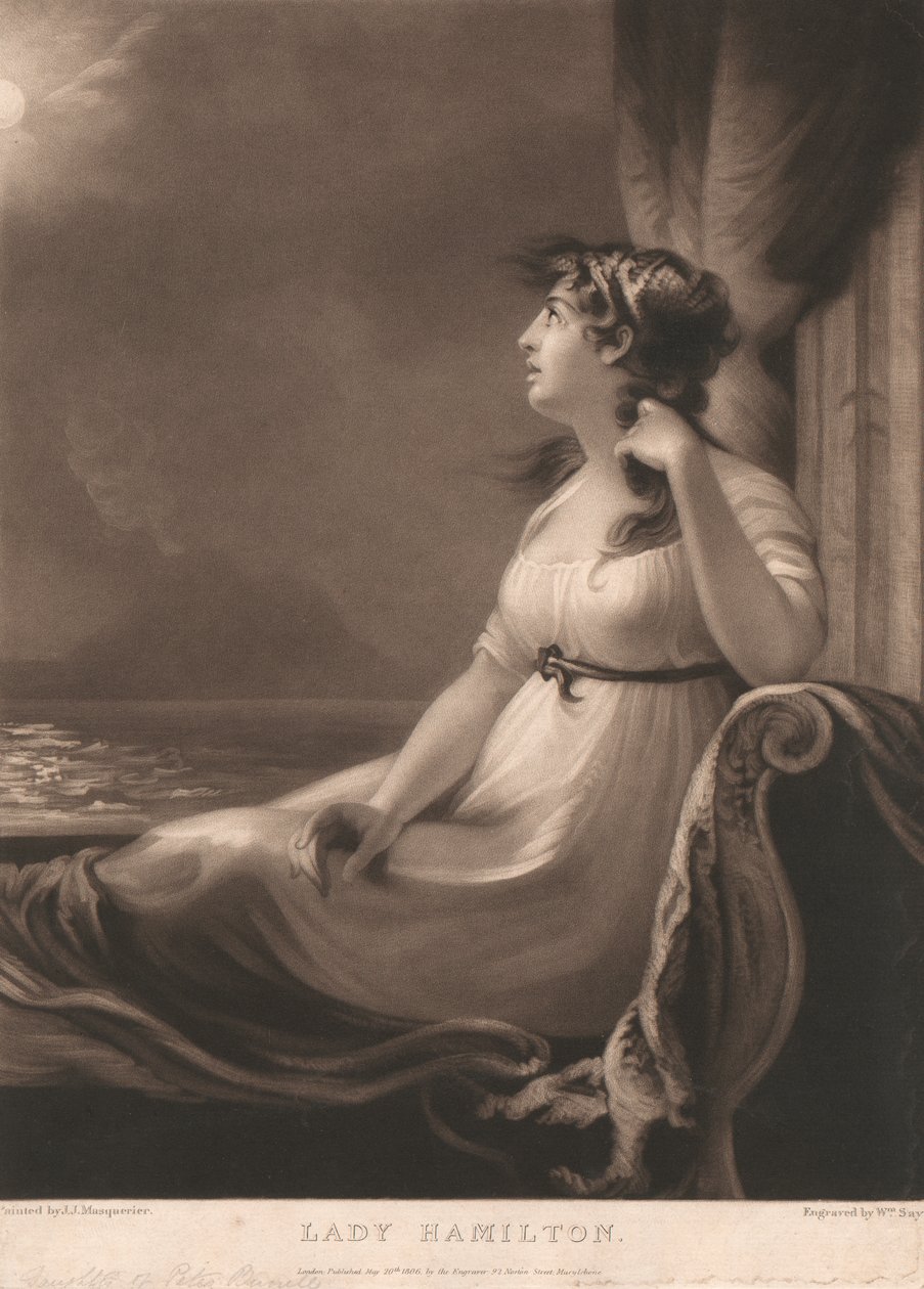 Lady Hamilton av William Say