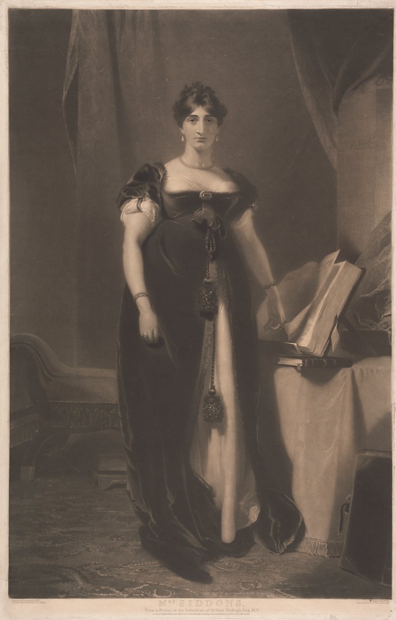 Fru Siddons av William Say