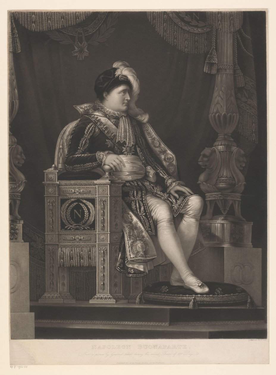 Portrett av Napoleon Bonaparte Napoleon Buonaparte (tittel på objekt) av William Say