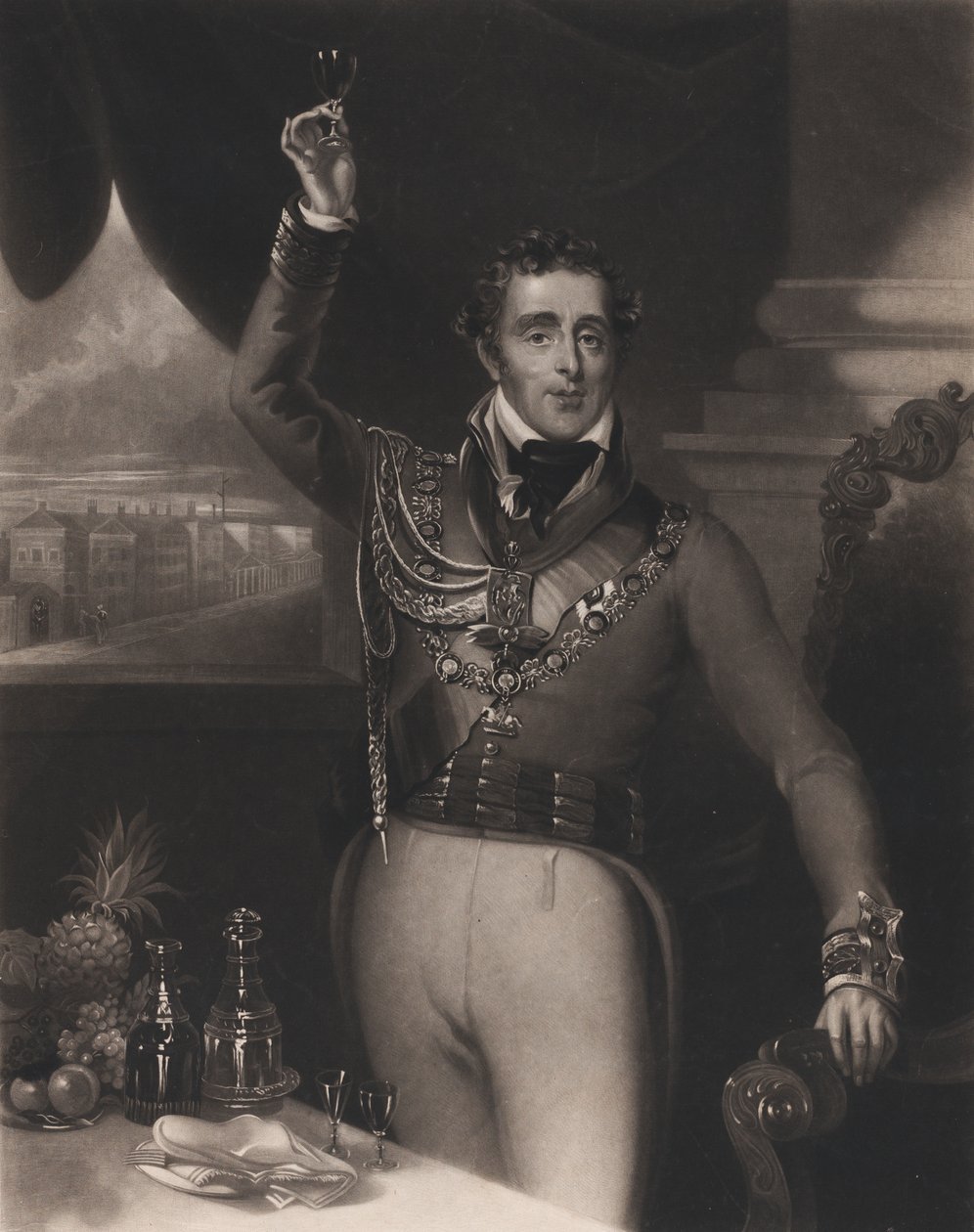 Hertugen av Wellington, 1828. av William Say