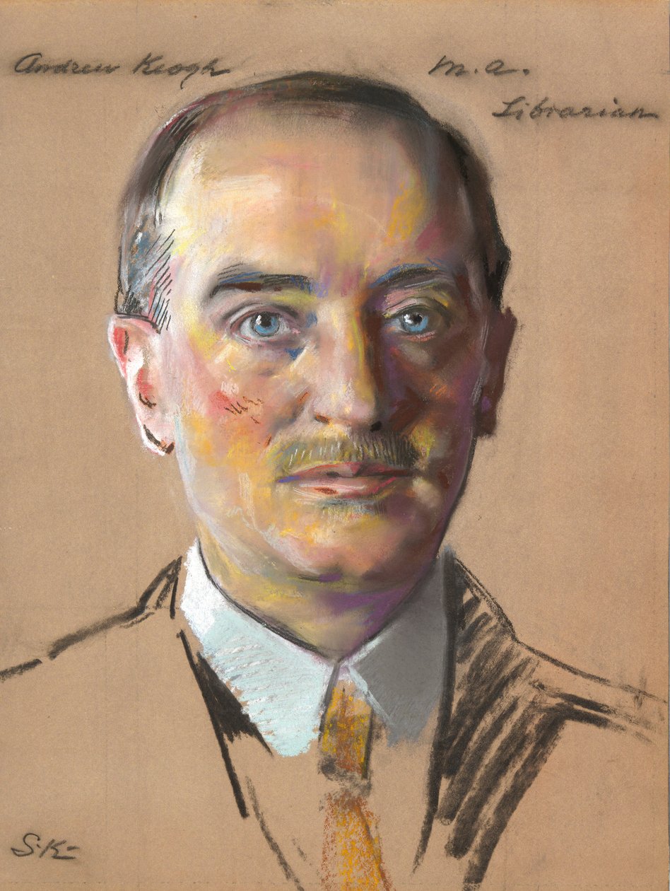 Andrew Keogh, M.A. 1904, bibliotekar 1916- av William Sergeant Kendall