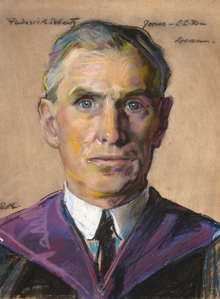 Frederick S. Jones: B.A. 1884, dekan ved Yale College 1909- av William Sergeant Kendall