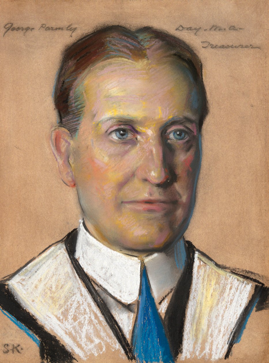 George Parmley Day, B.A. 1897, kasserer ved Yale Univ. 1910- av William Sergeant Kendall