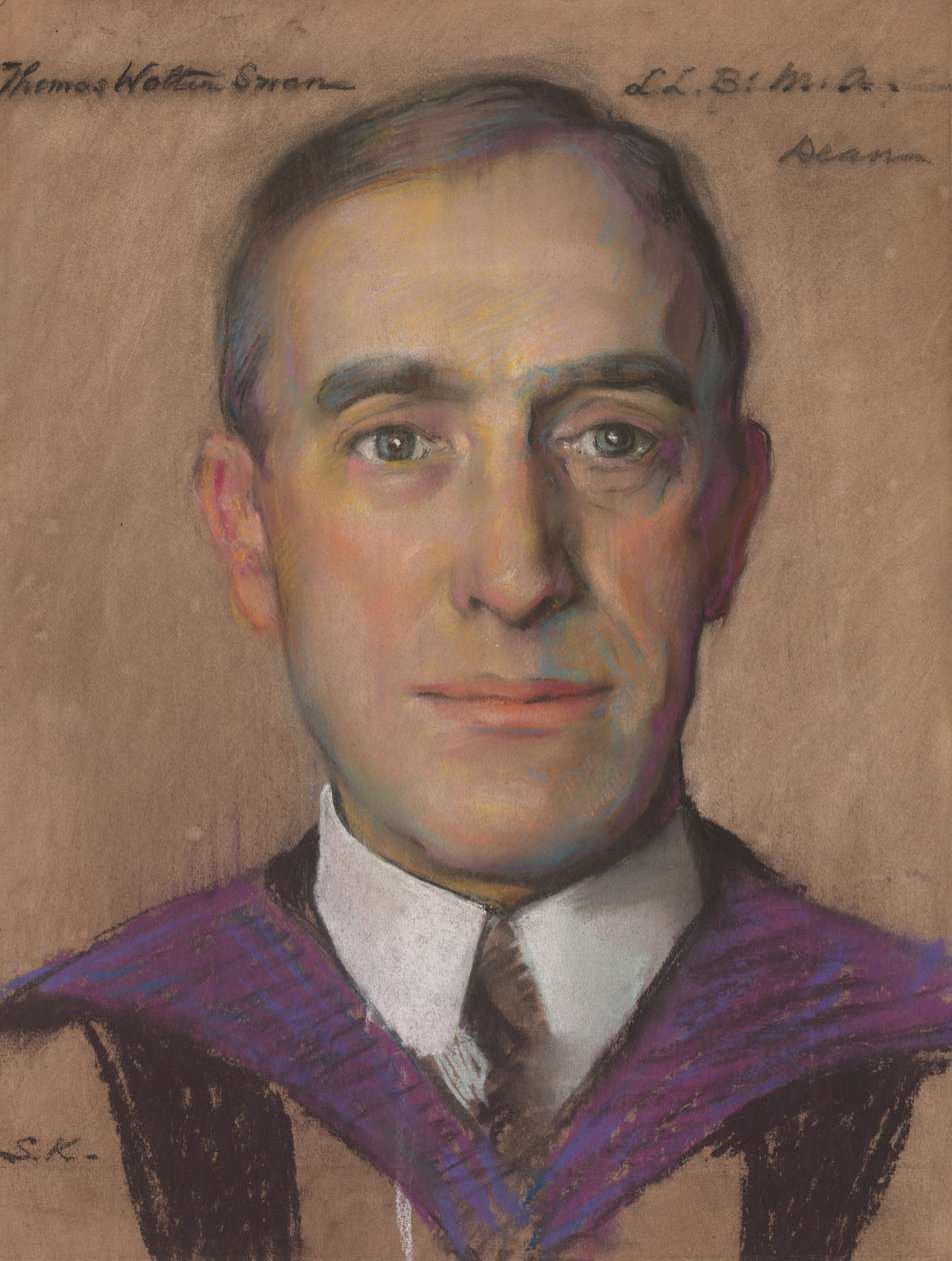 Thomas W. Swan B.A., Sterling prof. i jus 1922- av William Sergeant Kendall