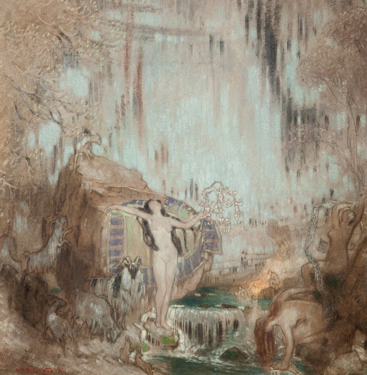 Nymfen fra Malham Cove av William Shackleton
