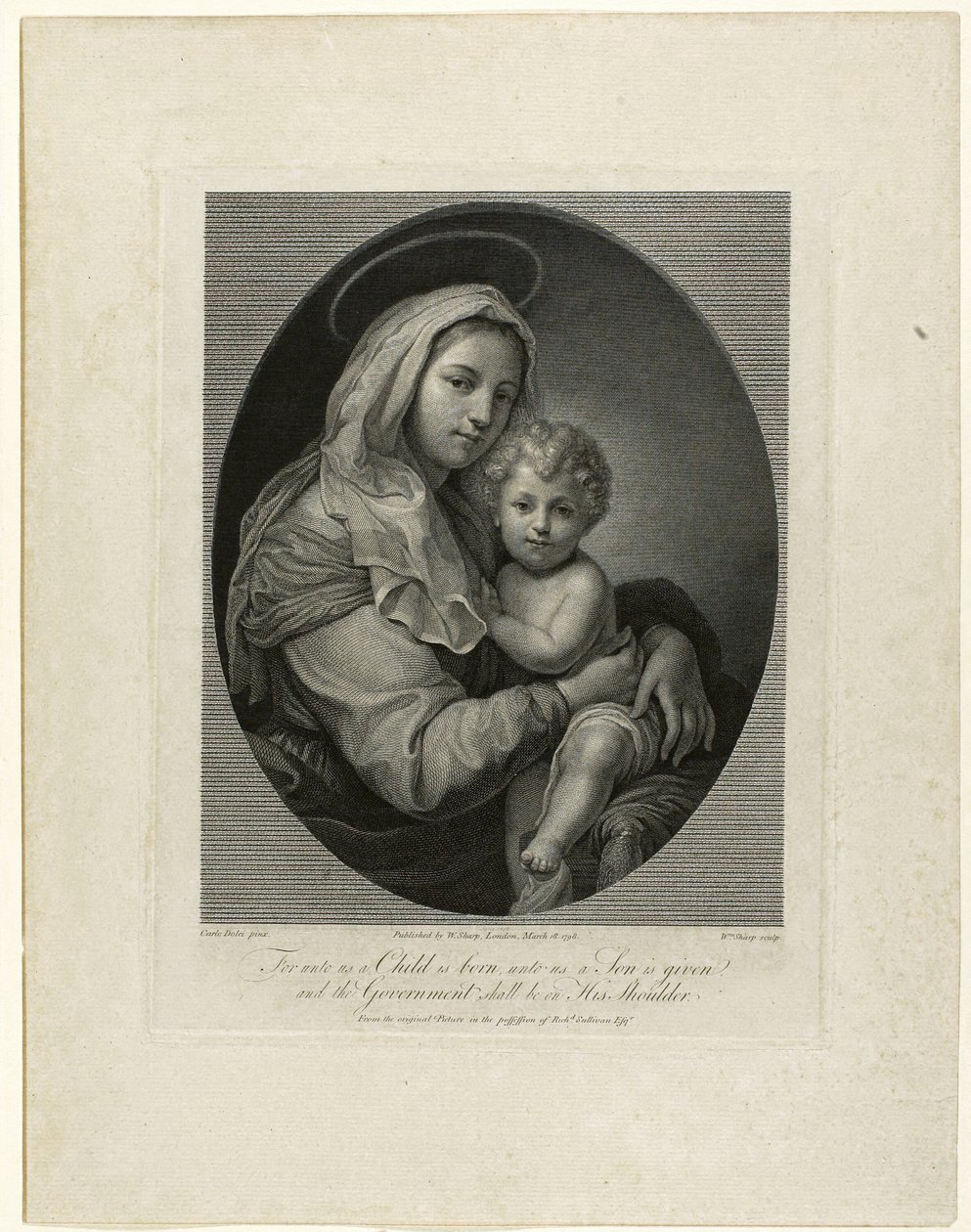 Madonna og barn av William Sharp