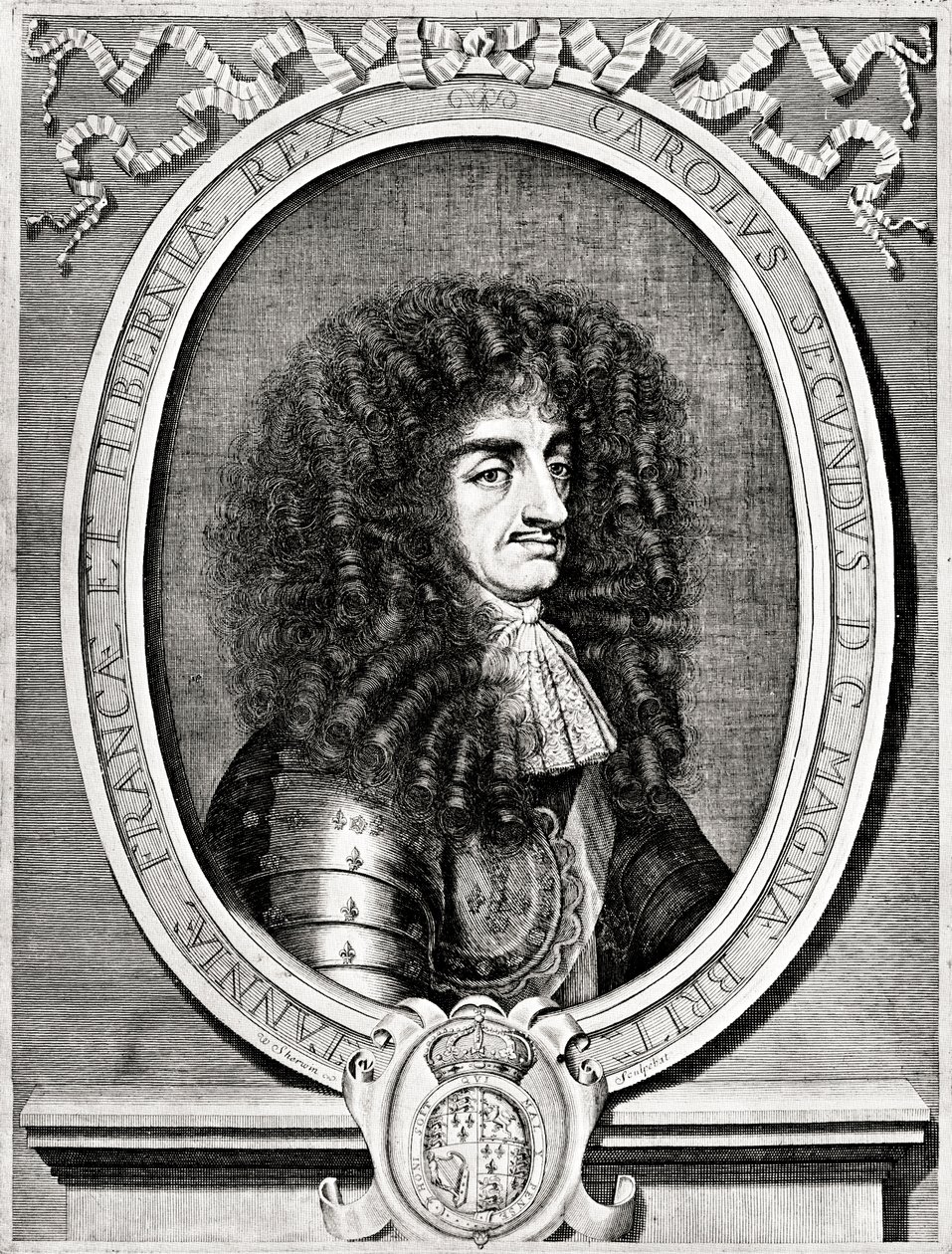 Charles II, konge av Storbritannia og Irland, 1800-tallet av William Sherwin