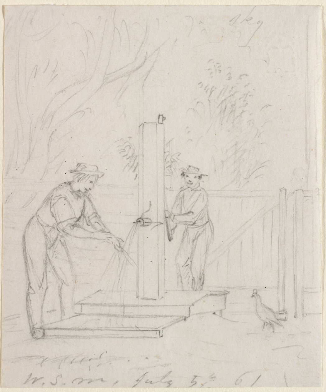 Ved pumpen av William Sidney Mount