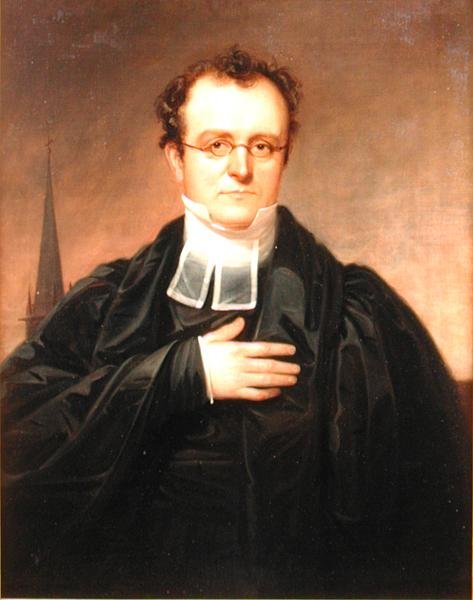 Biskop Benjamin Tredwell Onderdonk (1791-1861), ca. 1830-33 (olje på lerret) av William Sidney Mount