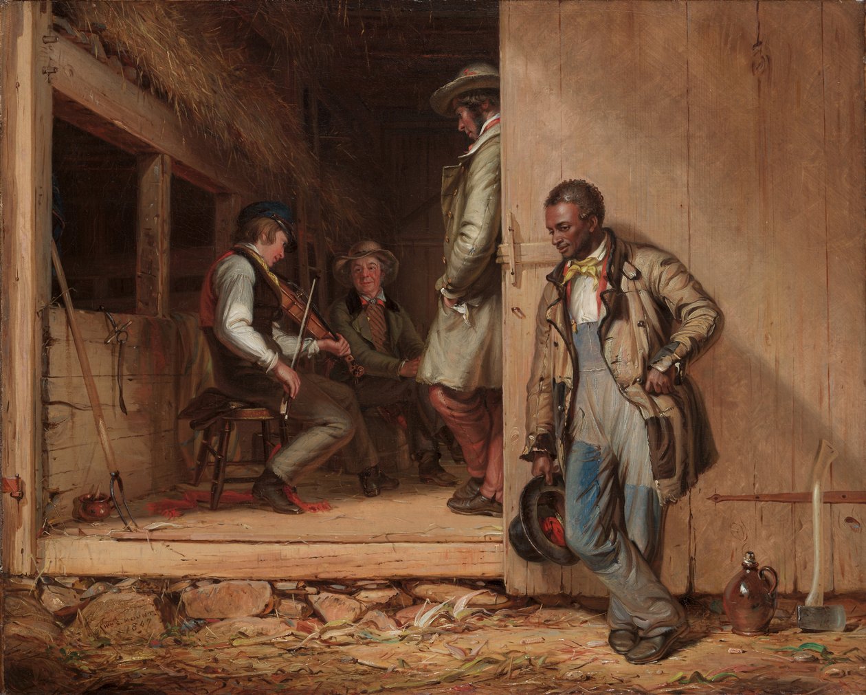 Musikkens kraft, 1847 av William Sidney Mount