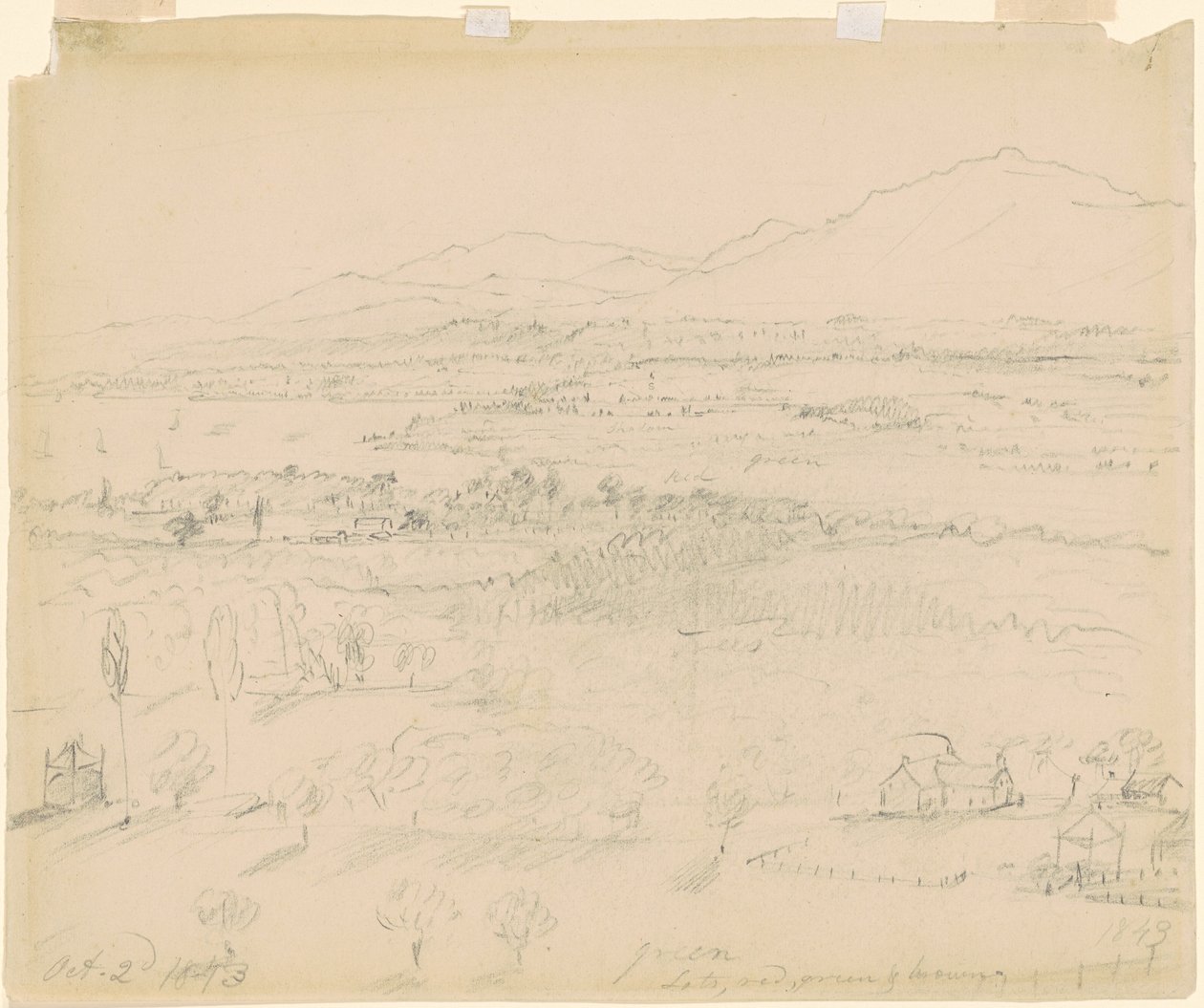 Dal med elv og fjell av William Sidney Mount