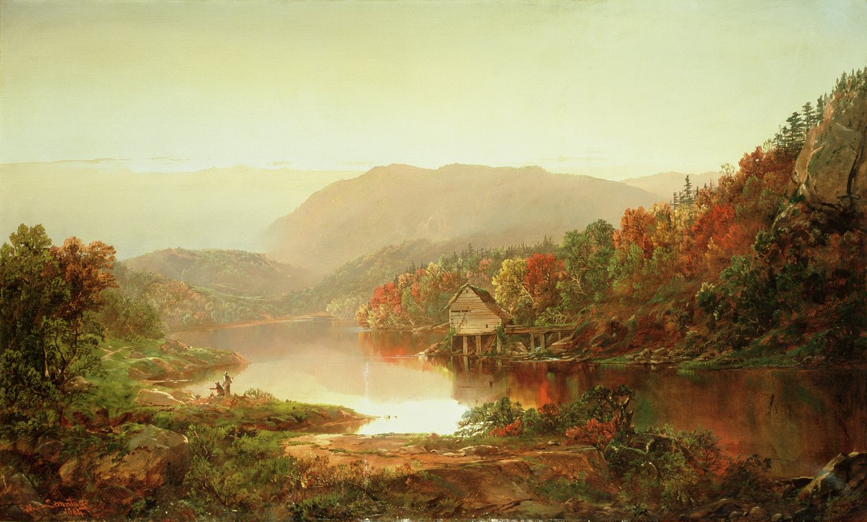 Scene nær Grafton, West Virginia, 1864 av William Sonntag