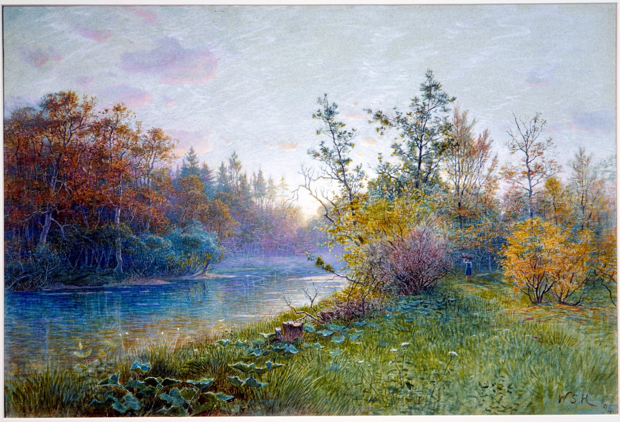 Mølledam i Traunstein av William Stanley Haseltine