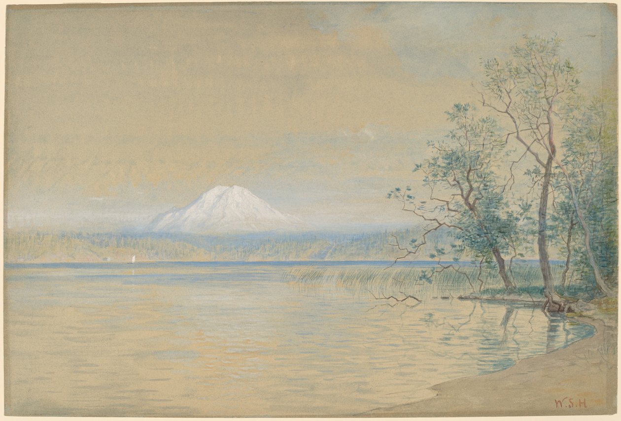 Mount Tacoma av William Stanley Haseltine