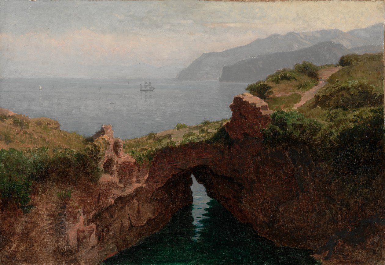 Natural Arch, Capri av William Stanley Haseltine