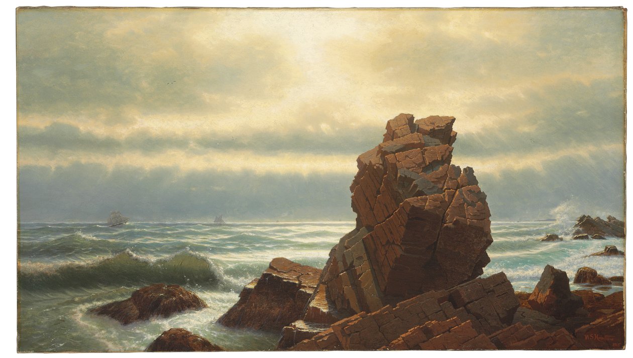 Preikestolen, Nahant, 1865 av William Stanley Haseltine