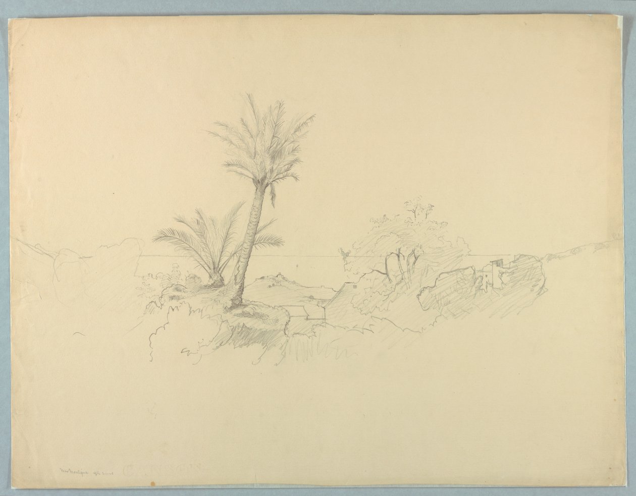 Studie av sjølandskap av William Stanley Haseltine