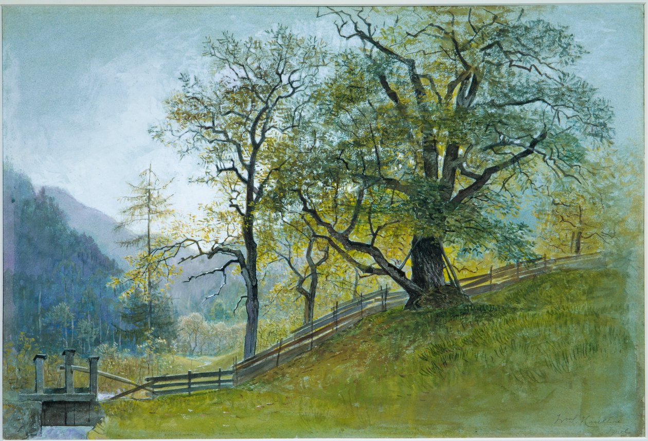 Vahrn i Tirol nær Brixen av William Stanley Haseltine