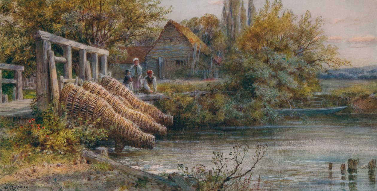 The Weir, c1875 av William Stephen Coleman