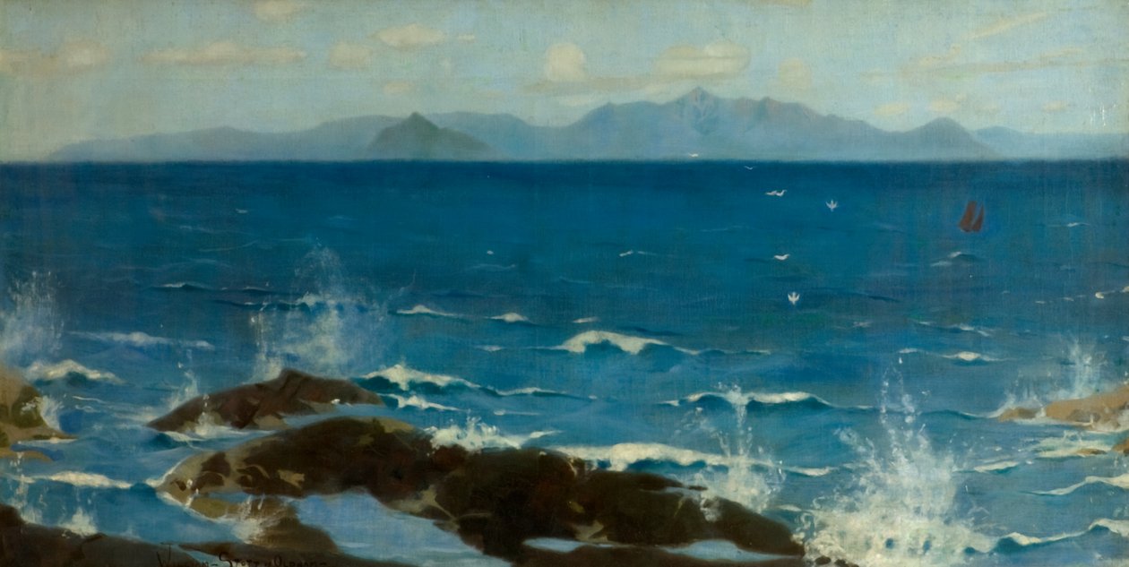Minne om en øy av William Stott