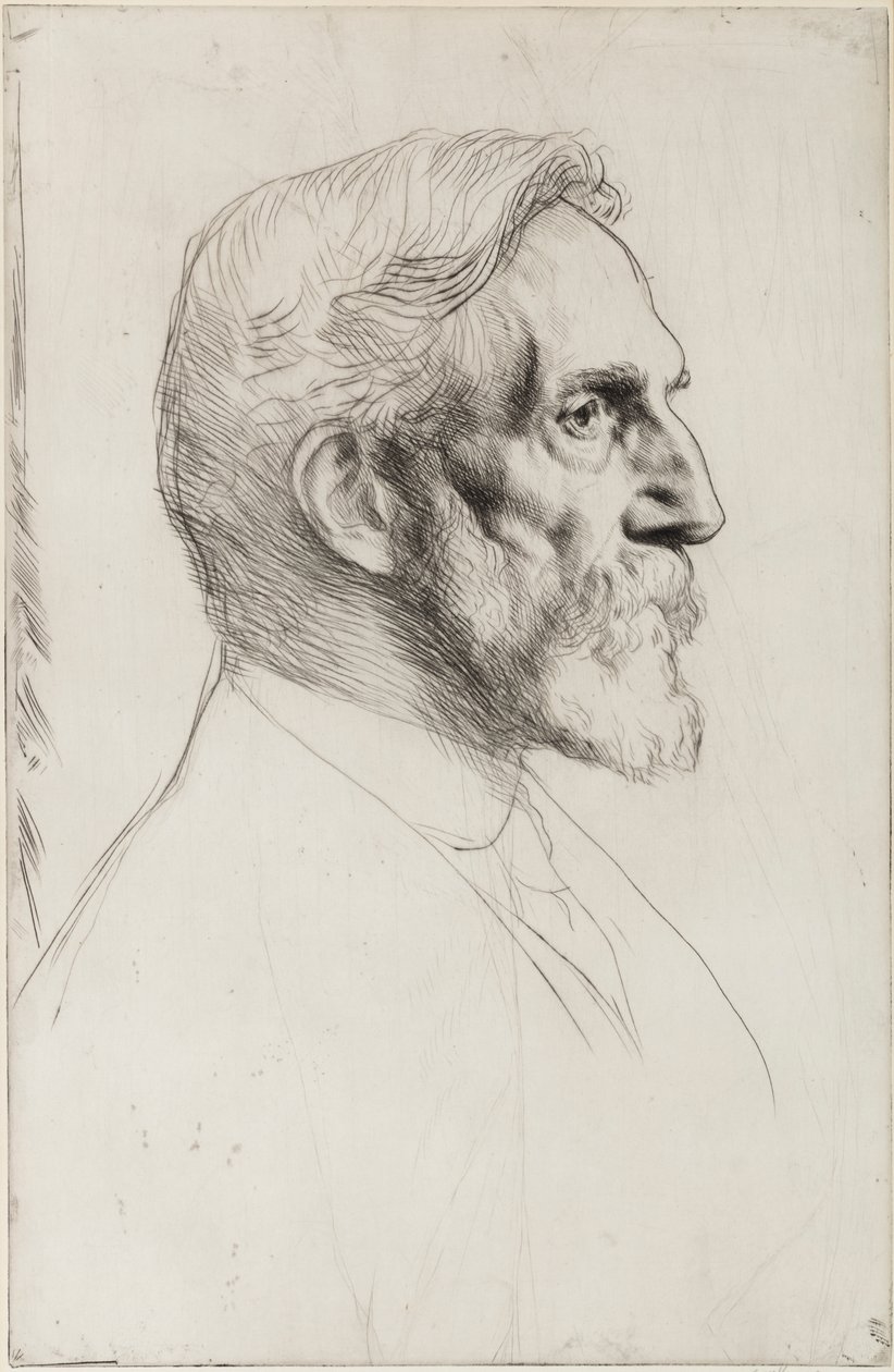 Portrett av Philip Norman av William Strang