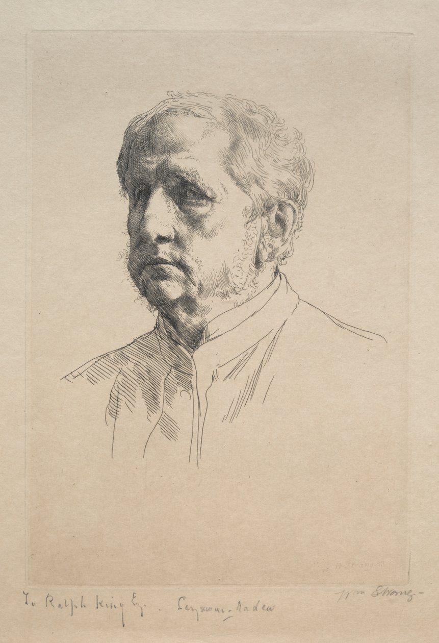 Sir Francis Seymour Haden av William Strang