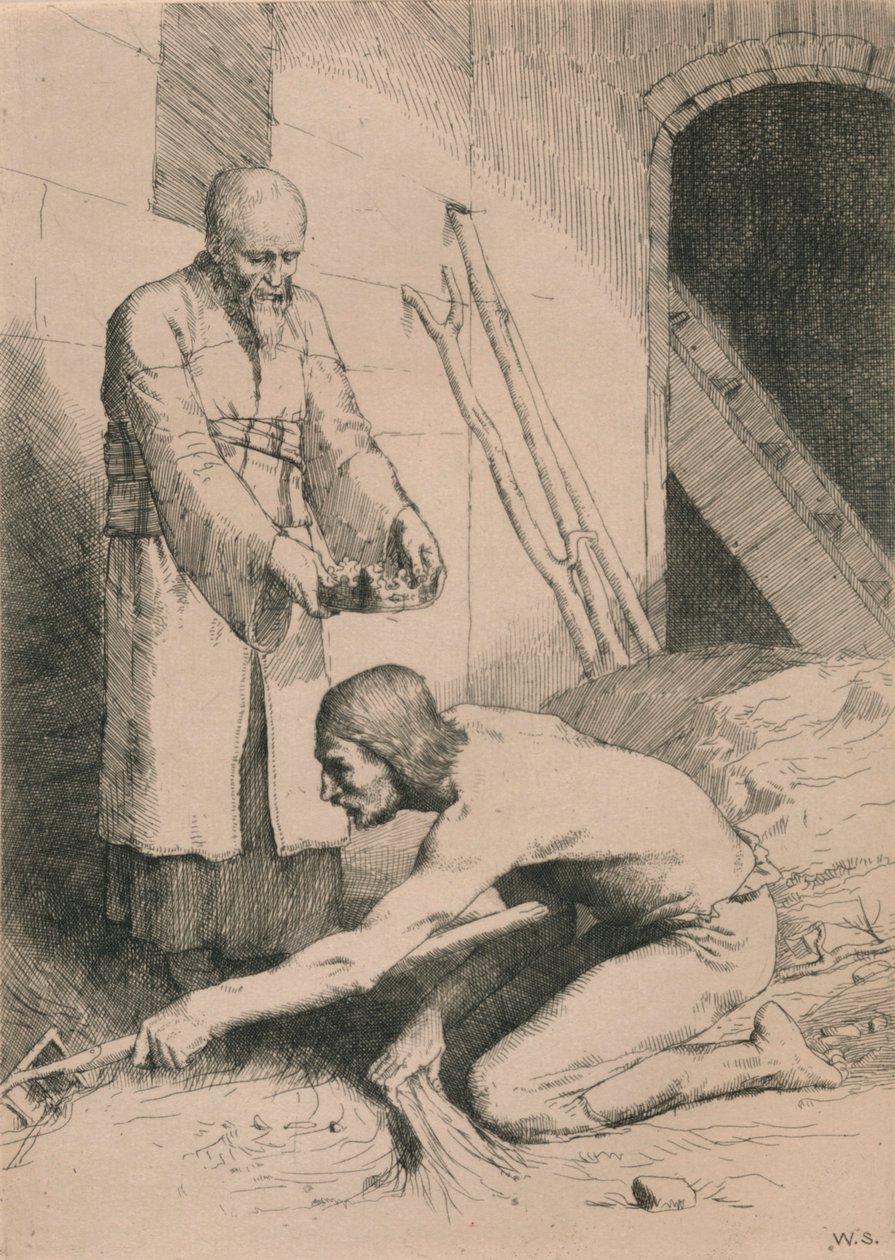 The Man with the Muckrake, c1916 av William Strang