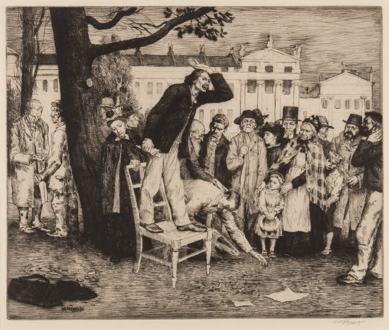 Sosialistene, 1892 av William Strang