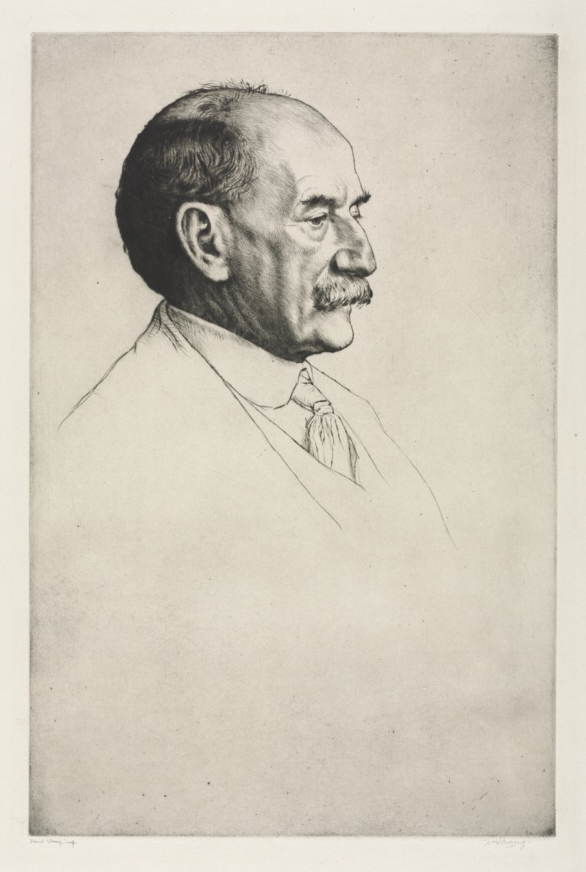 Thomas Hardy, Høyrevendt av William Strang