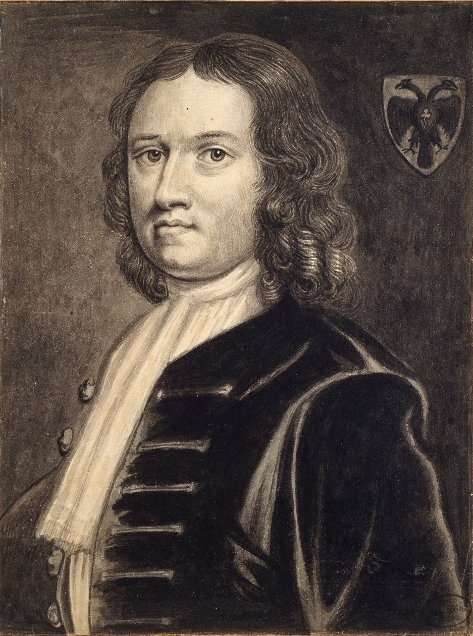 Selvportrett, 1700-1740 av William Stukeley