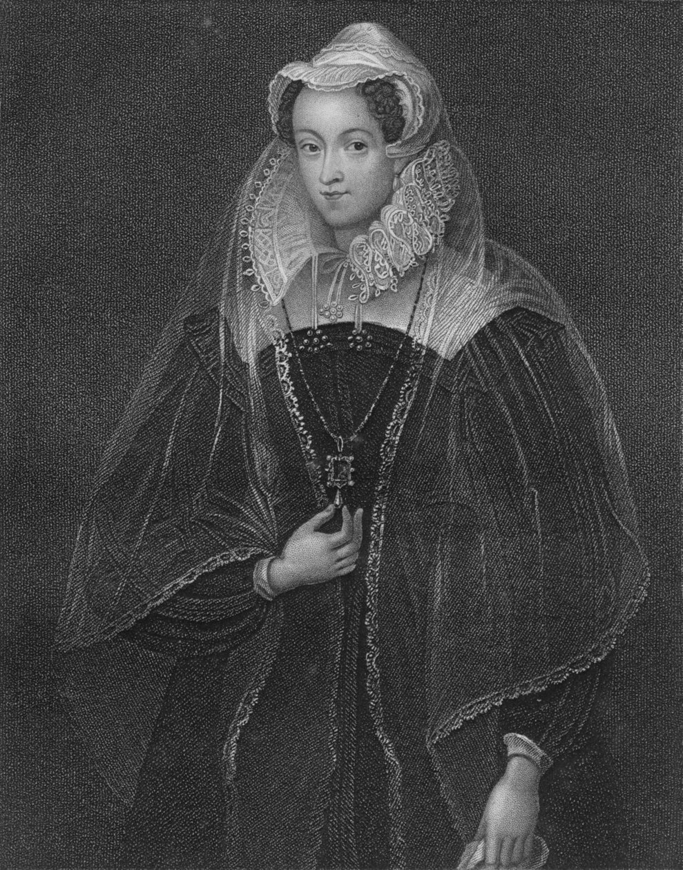 Mary, Queen of Scots, tidlig på midten av 1800-tallet. av William Thomas Fry