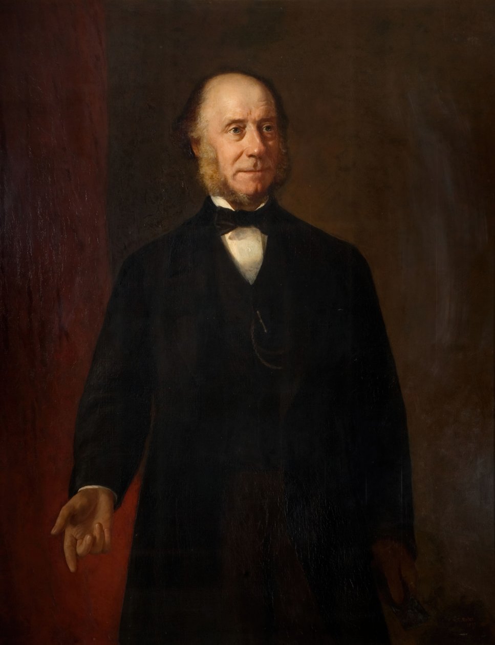 Portrett av rådmann Edward Corn Osborne, 1873. av William Thomas Roden
