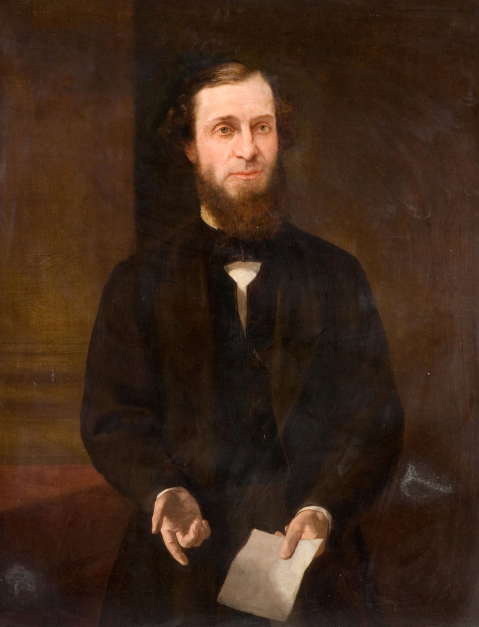Portrett av Edwin Yates, 1800-tallet. av William Thomas Roden