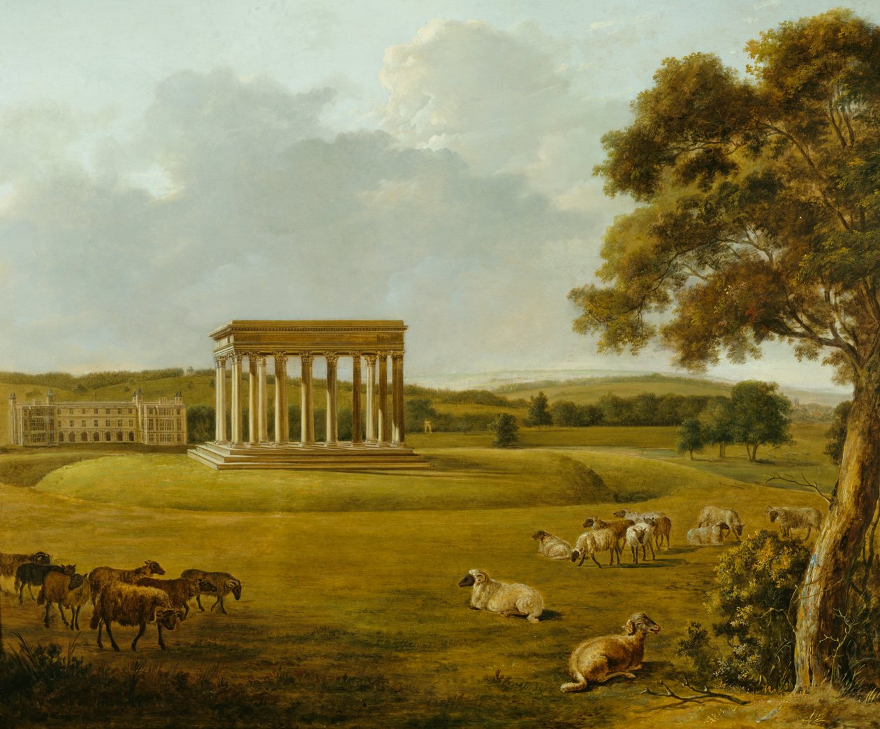Audley End House, Saffron Walden, Essex, 1700-tallet av William Tomkins