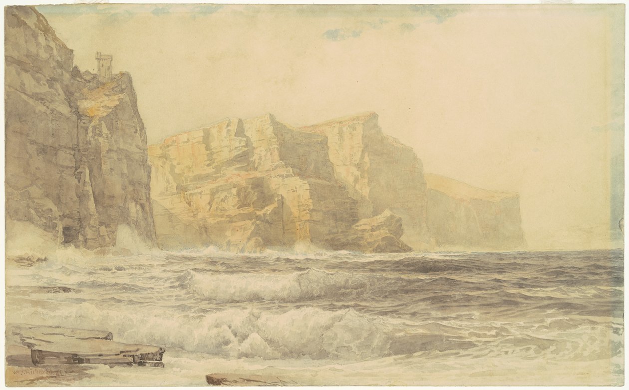 Baldart Castle, Kilkee, County Clare, Irland av William Trost Richards