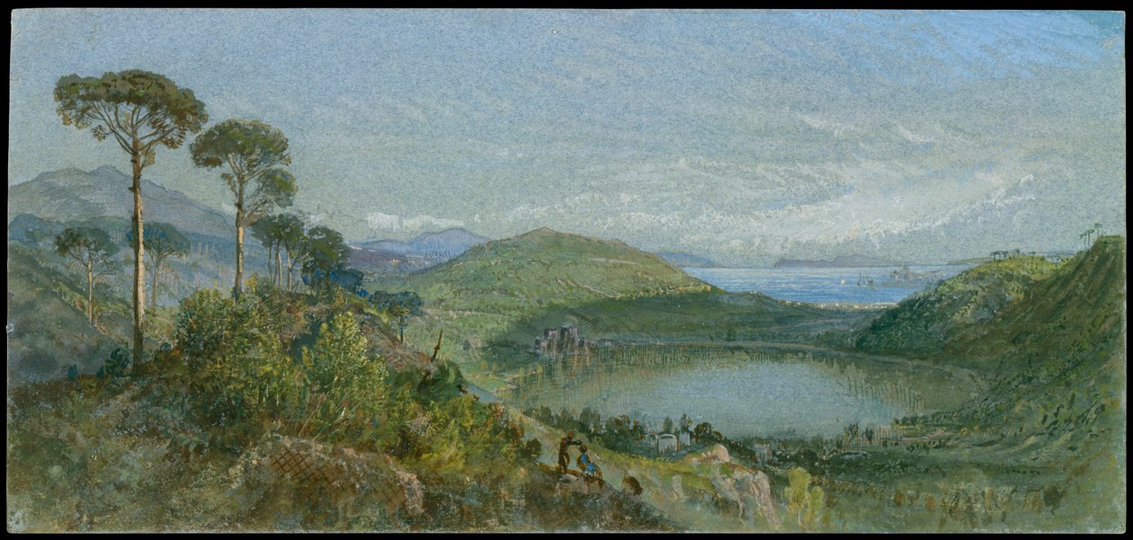 Avernussjøen av William Trost Richards