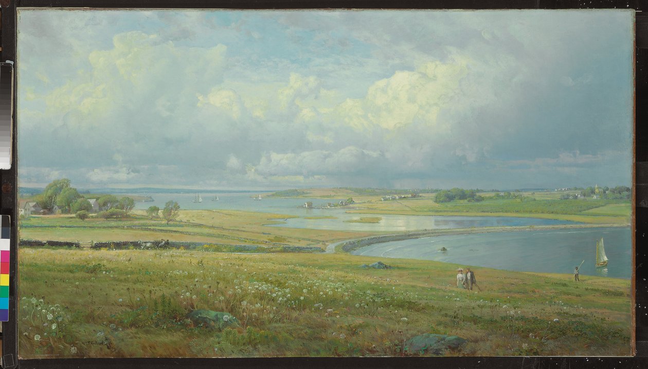 Mackerel Cove, Jamestown, Rhode Island, 1894 av William Trost Richards