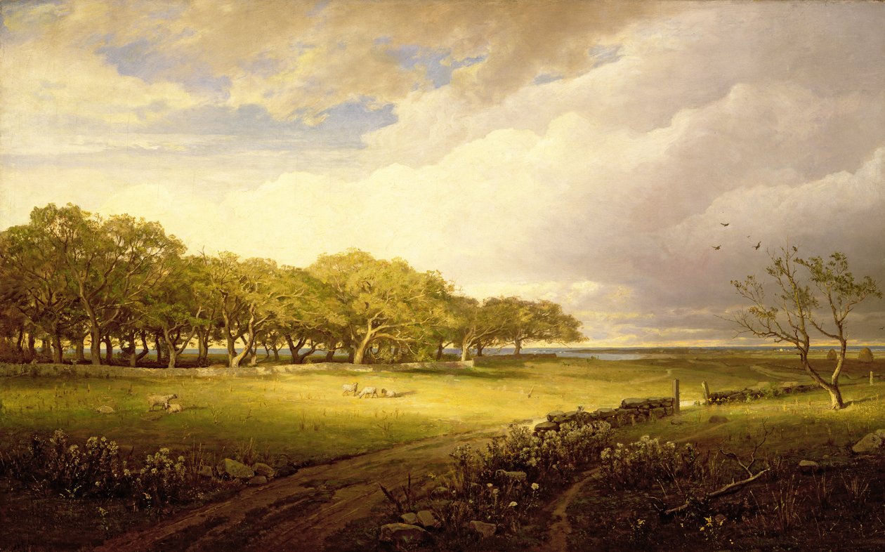 Old Orchard i Newport av William Trost Richards