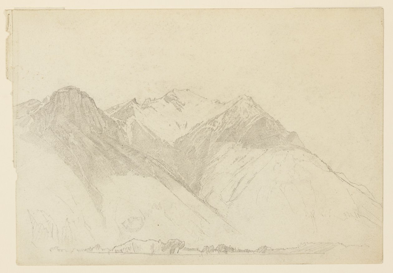 Studie av landskap av William Trost Richards