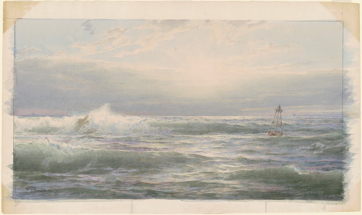 Klokkebøyen av William Trost Richards