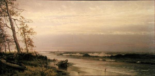 Kysten av New Jersey av William Trost Richards