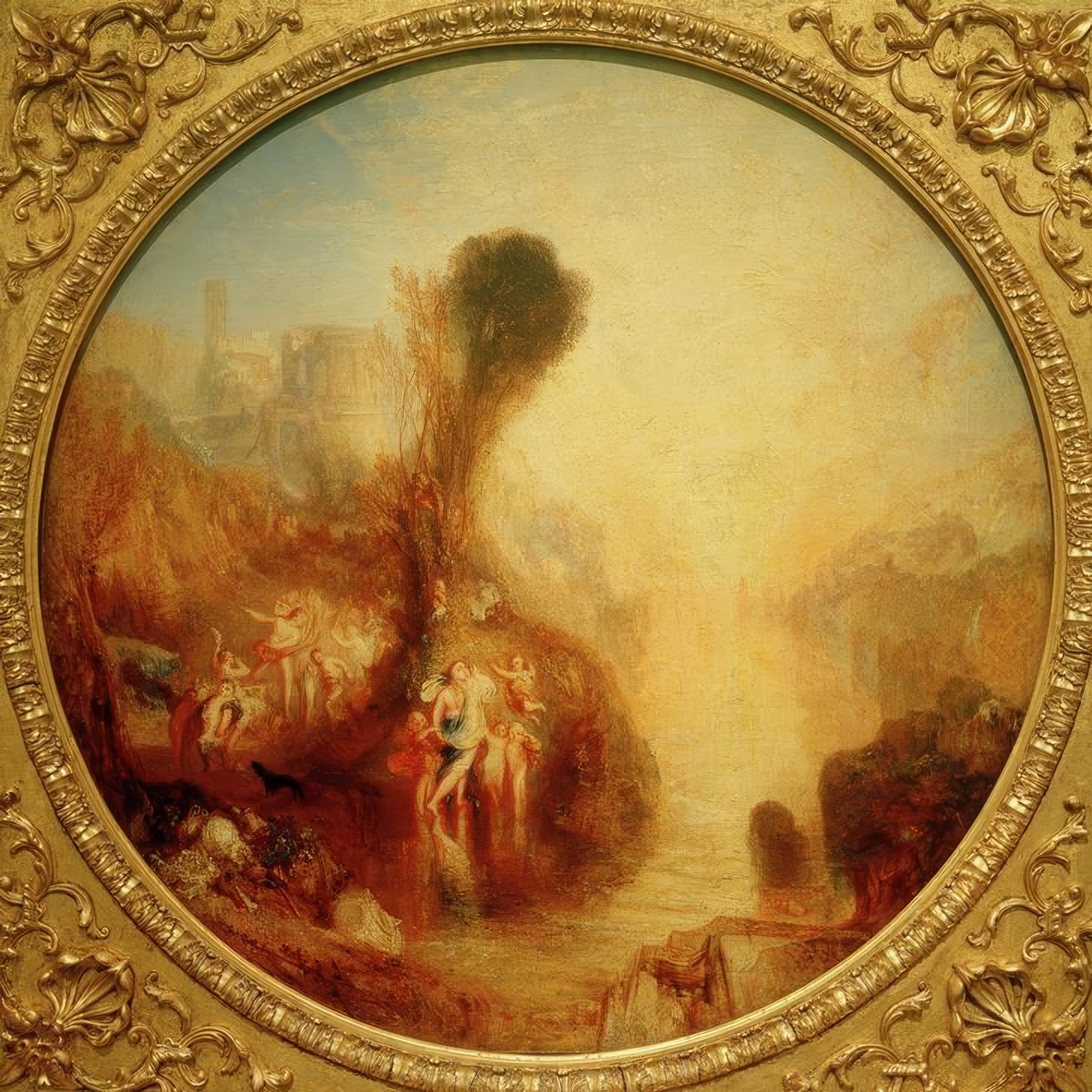 Bacchus og Ariadne av Joseph Mallord William Turner