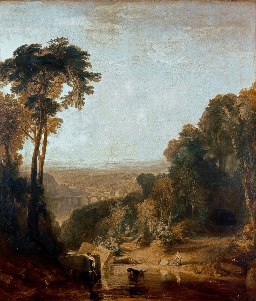 Krysser bekken av Joseph Mallord William Turner