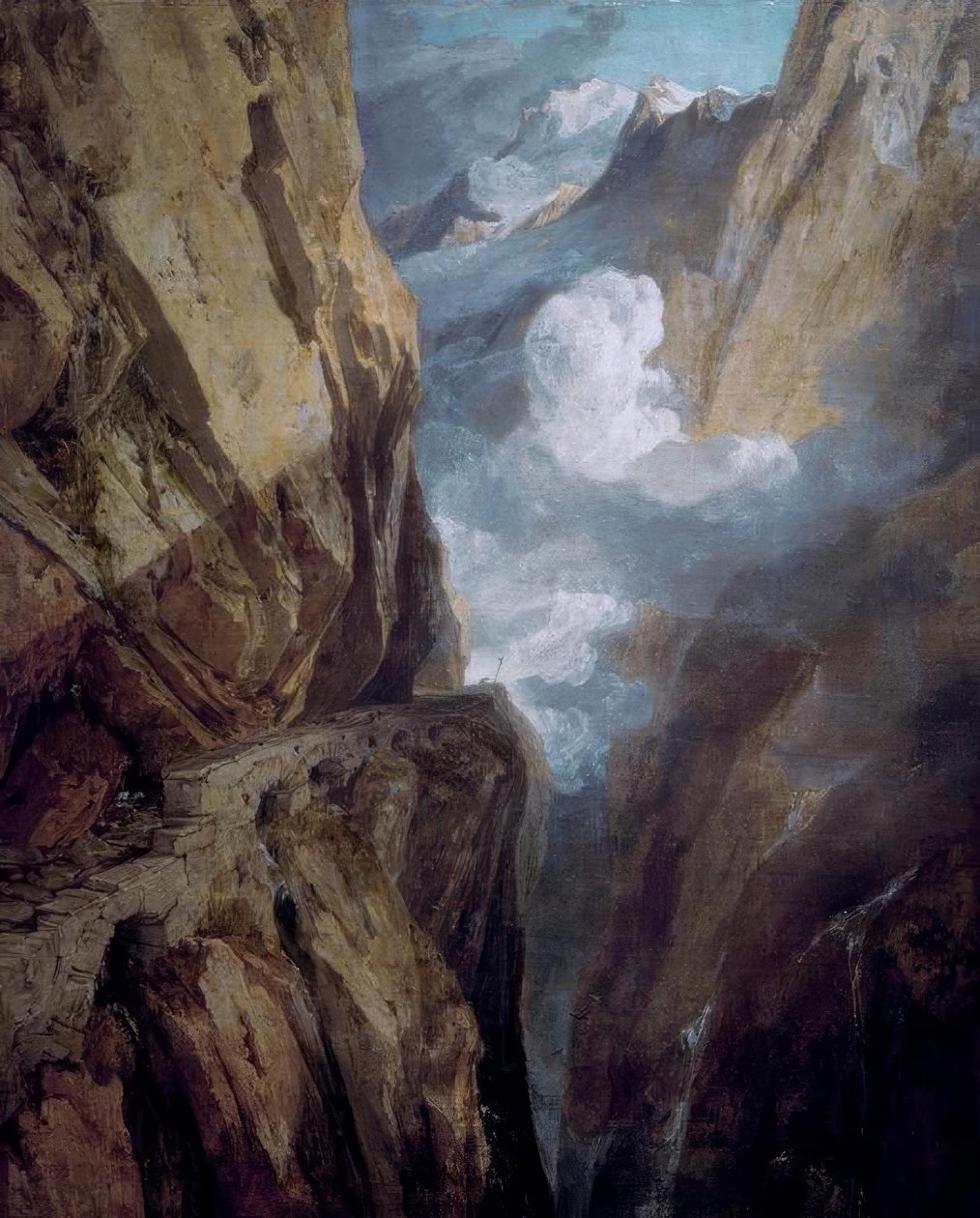St. Gotthard-passet av Joseph Mallord William Turner