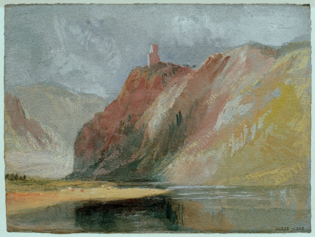 Die Klosterruine Wolf av Joseph Mallord William Turner