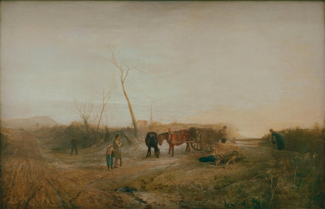 Frostig morgen av Joseph Mallord William Turner