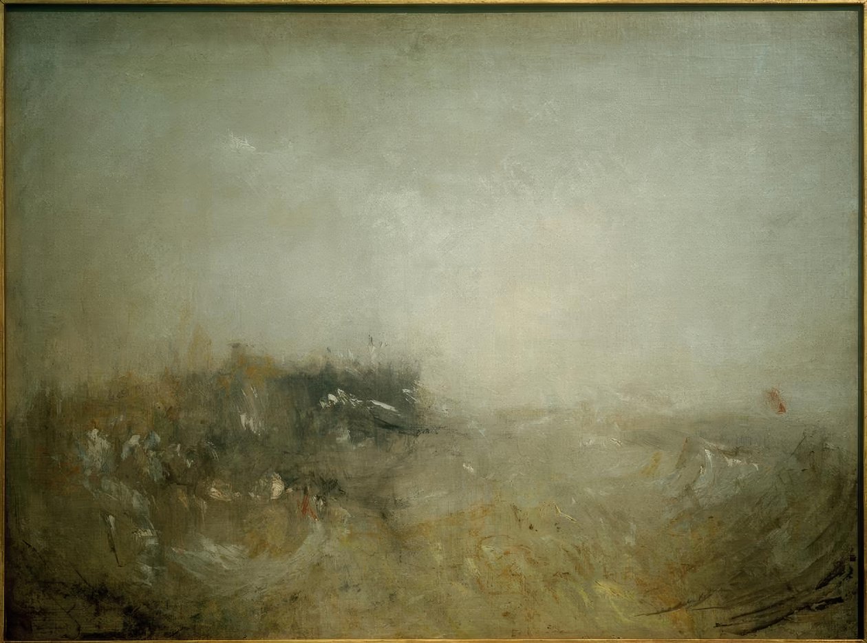 Røff sjø av Joseph Mallord William Turner